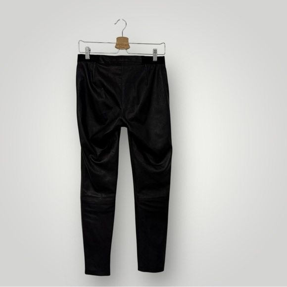 ALICE & OLIVIA Lamb Leather Pants Sz 10 - Picture 5 of 9